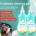 Strong Cleaning Black Pot Bottom Gel Multipurpose Pot Bottom Rust Dirt Cleaner Oil Stains Agent Remover. 