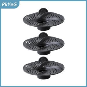 PkYeG Bồn tắm cống tóc Catcher bồn tắm tóc Catcher cống bảo vệ lọc vòi hoa sen tóc cống Catcher lọc 3 cái
