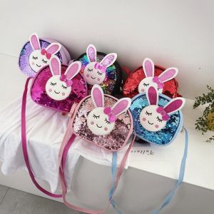 INDOLAPAK (249) Tas Anak Perempuan / Tas Selempang Anak / Sekolah / Sling Bag / Kids / Karakter Rabbit /  Perempuan / Lucu / Terbaru Import