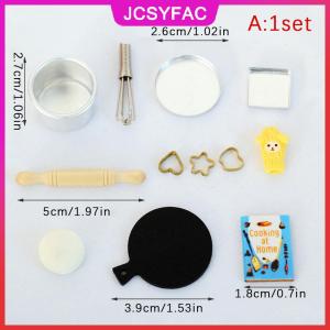 JCSYFAC 1 Bộ mô hình nhà búp bê nhà bếp thu nhỏ phụ kiện nội thất búp bê tự làm