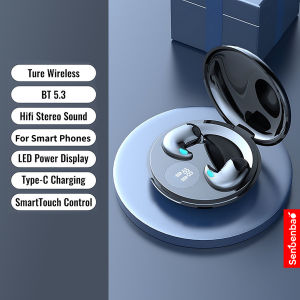 SENBENBAO S39 TWS ENC Earbuds Mini Sleep Invisible bluetooth headset Hifi Stereo Sound Waterproof Build-in MIc For Smart Mobile Earphones