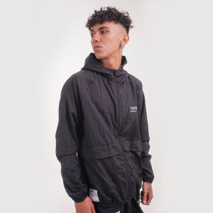 Terrel sportswear jaket lari Dashing jacket black running series