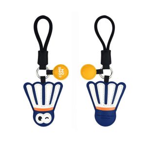 YHDFX ตัดเย็บด้วยมือ จี้หนังสำหรับเทเบิลเทนนิส ป้องกันการสูญหาย สายรัดข้อมือ จี้ไม้ปิงปอง ง่าย ตกแต่งกระเป๋า คีย์เชนการ์ตูนแบดมินตัน ของตกแต่งและอุปกรณ์เสริม