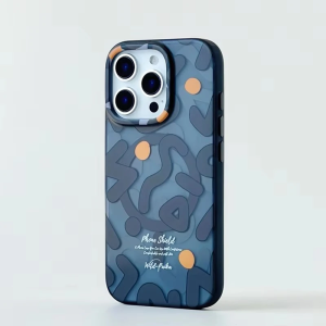 HOWESION Geometric Graffiti Magnetic Phone Case For iPhone 16 Pro Max /15 14 13 12 11 Pro Max / iPhone 16 15 Plus Hard Shockproof Protective Case