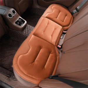 VOPPER Soft Car Leather Cushion Universal Non-slip Auto Seat Cushion Car Interior Accessories Cotton Ventilated Four-season Cushion Automobile