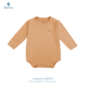 Bộ body chip tay dài BENTY nhiều màu dễ thương cho bé từ sơ sinh đến 18 thángchất vải an toàn da bé