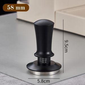 51/53/58mm Coffee Spring Tamper Grinder Press Powder Stainless Steel Constant Pressure Coffee Hammer