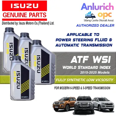 ISUZU ATF WSI Fully Synthetic All Isuzu Automatic Transmission 2015-2025 Models Power Steering Fluid