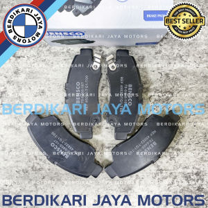 BREAKPAD BREAK PADS KAMPAS REM FR DEPAN BRIO RS SATYA 2014-2018 JAZZ OLD GD3 2003-2007 CITY GD8 IDSI VTEC 2003-2007 GENIO ESTILO 1992-1995 FERIO CIELO BENSCO 70-0468-107