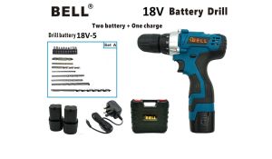 Hand Mini Electric Cordless Drill Set Brick//Wood/Metal With Drill Bit Battery *2 18v {SG Store}