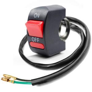 Universal Motorcycle Handlebar Switch – Fog Light ON/OFF Button DC12V