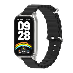 Dây đeo cho Xiaomi Mi Band 9 Active hoạt động Vòng đeo tay phiên bản toàn cầu Silicone dây đeo cổ tay không thấm nước thông minh Mi ban nhạc 9 Active hoạt động Dây đeo