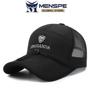 MENSPE Baseball Cap Men Summer Baseball Cap Outdoor Ultra-thin Sun Hat Breathable Mesh Baseball Cap Fashion Sun Protection Hat Adjustable Hat Outdoor Sports Workout