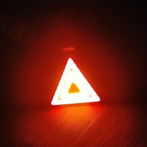 Led segitiga lampu belakang sepeda