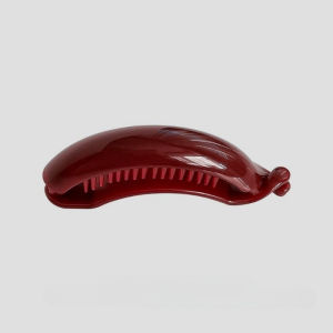 Korean Pminimalist Onytail Button Twisted Hair Clip for Womens Back of Head High-end Banana Clip