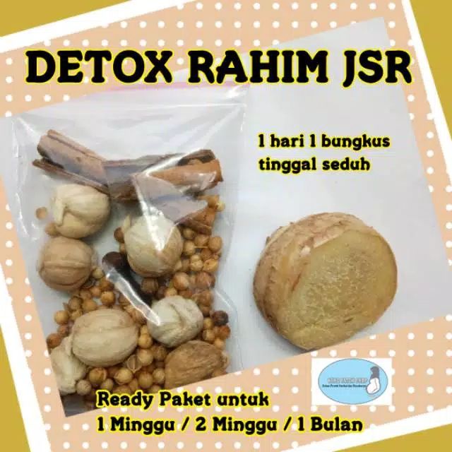 Detox Rahim JSR Paket 1minggu