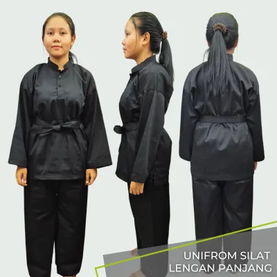 CY SILAT UNIFORM KADET SILAT SET BAJU+SELUAR+BELT / PASANG UNIFORM SILAT LENGAN PANJANG