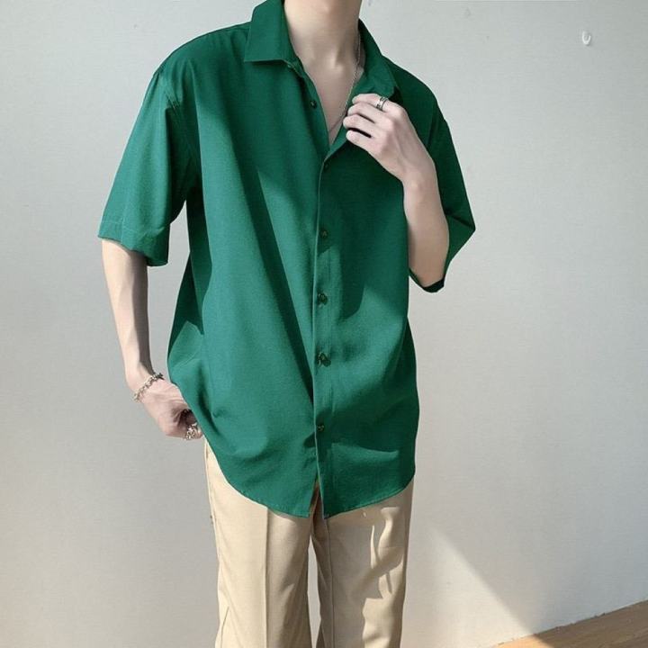 Áo sơ mi Hàn Quốc mẫu mới, áo sơ mi công sở unisex nam nữ form siêu xinh, dáng dài rộng mặc thoải mái thấm hút mồ hôi dễ chịu