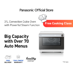 Panasonic NU-SC280WYPQ 31L Steam Convection Cubie Oven