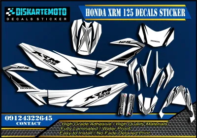 HONDA XRM 125 DECALS STICKER