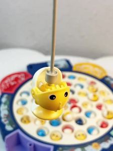 Kids Magnetic Fishing Game Toy - Electric Rotating Pool With Music & Lights    Catch Magnetic Fish Fine Motor Skills Activity    Educational Birthday Gift For Boys & Girls