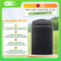 Máy giặt LG AI DD Inverter 17 kg TV2517SV7J - 19 kg TV2519SV7J -  -  [Trả Góp] - Nhiều chương trình hoạt động hỗ trợ việc giặt giũ thuận lợi hơn - GIAO TOÀN QUỐC. 