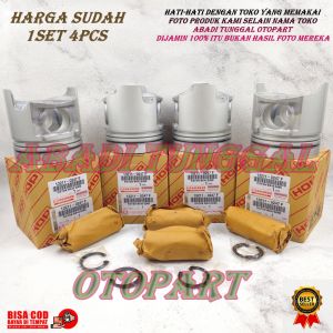 PISTON SEHER KOMPLIT BAJA HINO DUTRO HT130 130HT HOP 1SET 4PCS