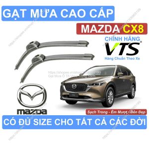 Gạt Mưa Trong Sạch Kính Lái Mazda CX8 Cặp Gạt Mưa Kính L.ái Mazda CX8 Có Đủ Size Cho Các Đ.ời Xe Mazda CX8