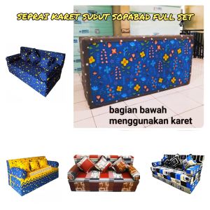 Sprei karet sudut sofabed inoac dan royal tebal 15 dan 20cm semua ukuran