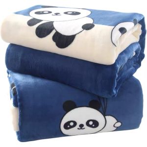 ผ้าห่ม 6ฟุต ผ้าห่มนาโน เนื้อนุ่มกันหนาว แบบหนา พร้อมถุงซิป ของฝาก ของชำร่วยได้