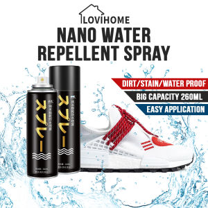 SG Nano Water Repellent Spray For Shoes Bag Paper Clothes Polish Dry Waterproof Repellant Leather Sports EYKOSI Most Effective Protector Rain Stain Proof Sneakers Shoe