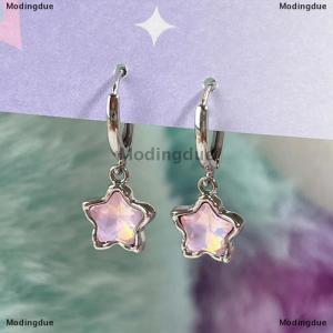 [COD] Modingdue Gothic Cute Dream Fairy Moonlight Stone Star Pendant Earrings For Egirl Y2K EMO 2000s Harajuku Goth Vintage Jewelry Accessories