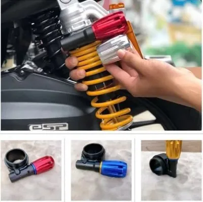 (X ã Lỗ) Phuộc OLINS Mod Sẵn HPA núm Tên lửa siêu nét-Phuộc vàng bình dầu trênHPA tăng chỉnh lắp cho VARIO/VISION/CLIC.Bao đẹp lun nhé Ae!!!