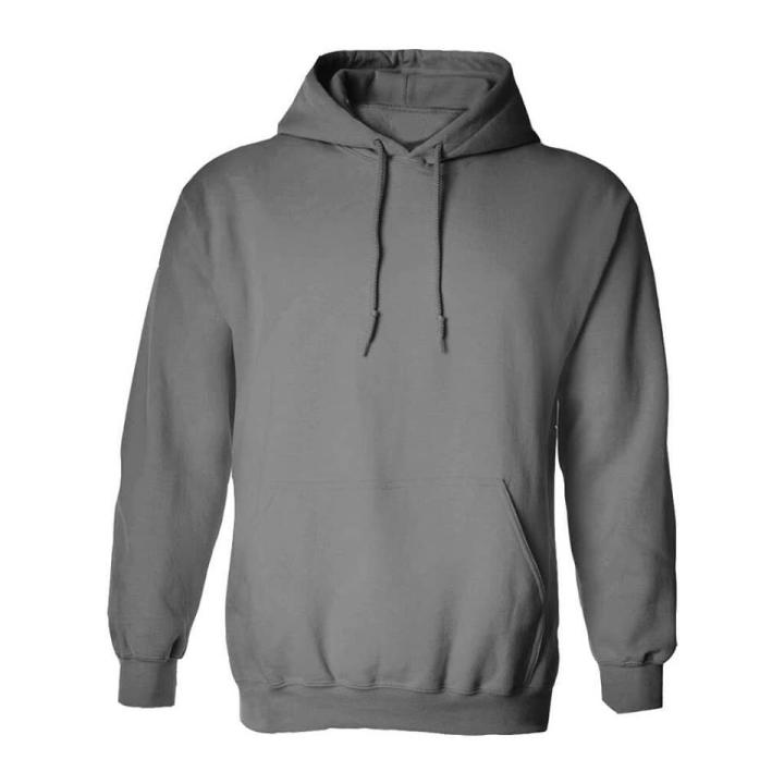 Gray shop plain hoodie