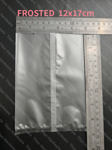 500pcs Frosted Matte Open Top Candy Cookies Pouch Food Packaging candy Biscuit plastic packaging