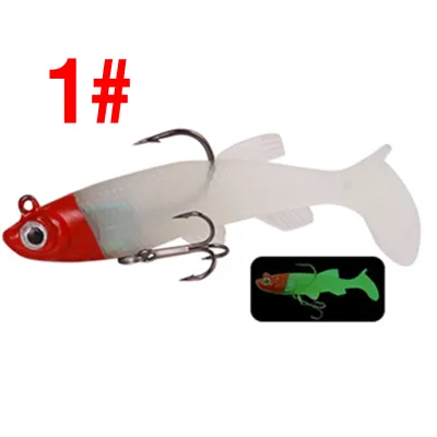 Soft Lure 8.5cm/13g Soft Plastic Lure Sinking Minnow Tackle Hook SwimBait Fishing Lure Fishing Accessories Floating Gear Lure For Fishing Buzz Spinner