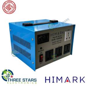 Himark AVR Automatic Voltage Regulator 1500watts SVR-1500VA Servo Type AVR Time Delay