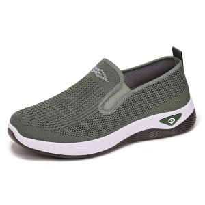 Free Shipping WomenS Spring And Autumn New Style Slip-On Flat Shoes Canvas Shoes WomenS Shoes Middle-Aged And Elderly WomenS Shoes