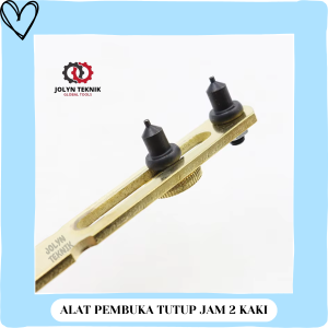 ALAT PEMBUKA TUTUP JAM TANGAN BELAKANG MODEL 2 KAKI 40MM STAINLESS WATCH REPAIR TOOL