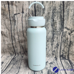 Bình Giữ Nhiệt LocknLock Inox 304 Sling Ring Có Quai Xách LHC4321- 650ml - Hàng Chính Hãng