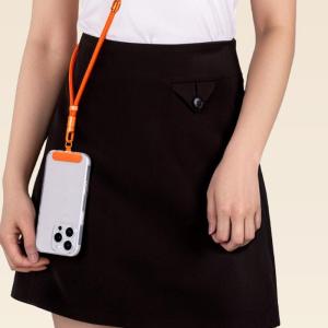 Detachable Not Loss Phone Wristband Mobile Phone Holder Adjustable Neck Strap with Secure Lock Mechanism for Men Women