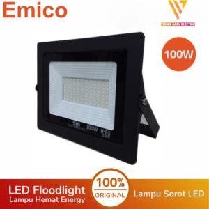 Lampu Sorot EMICO Tembak 10w 20w 30w 50w 100w  200W 300W Waterproof Outdoor Taman Dekorasi Panggung