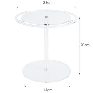 O-KAY Rak Pameran Kacamata Putar Akrilik Berkelas Tinggi Pilihan Berkelompok Putar Kacamata Matahari