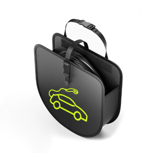 ที่เก็บของสายชาร์จรถแบบดัดแปลงได้ตัวจัดระเบียบกันน้ำที่มีแผ่นรองหลังตรงข้ามสำหรับการเดินทางตั้งแคมป์