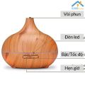 Máy xông tinh dầu khuếch tán sóng bằng siêu âm không tỏa nhiệt Tặng Tinh dầu thơm phòng khử mùi cỡ Lớn 500-2.000ml cho phòng &gt;20m2 thêm chức năng phun sương tạo ẩm hình Giọt nước và hình khác. 