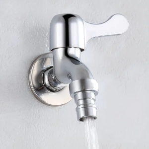 HW083- Cold Tap Washing Machine Bathroom Faucet Bibcock faucet tap crane Single Brass Handle Washer Tap Bib cocks