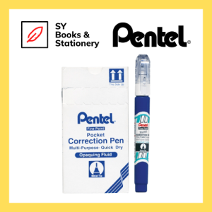 PENTEL Correction Pen ZL62 7ml Liquid Paper Correction Fluid