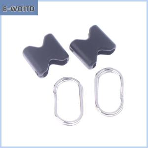 【E-WOITD】 ห่วงคล้องกล้อง2คู่ตะขอแยกสำหรับสายคล้องกล้องตัวเกี่ยวแบบห่วงโลหะสำหรับเปลี่ยนสายคล้องกล้อง