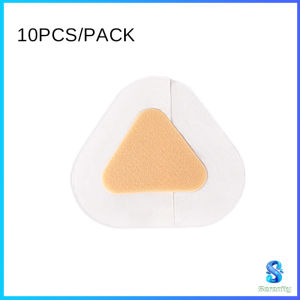 Serenity 10Pcs/pack สติกเกอร์เจล ป้องกันอาการการกัดของรองเท้า สําหรับติดเท้า นุ่มสบาย ไม่ทำร้ายผิว heel stickers