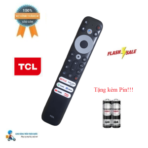 Remote Điều khiển tivi TCL giọng nói- Hàng mới chính hãng 100% Tặng kèm Pin